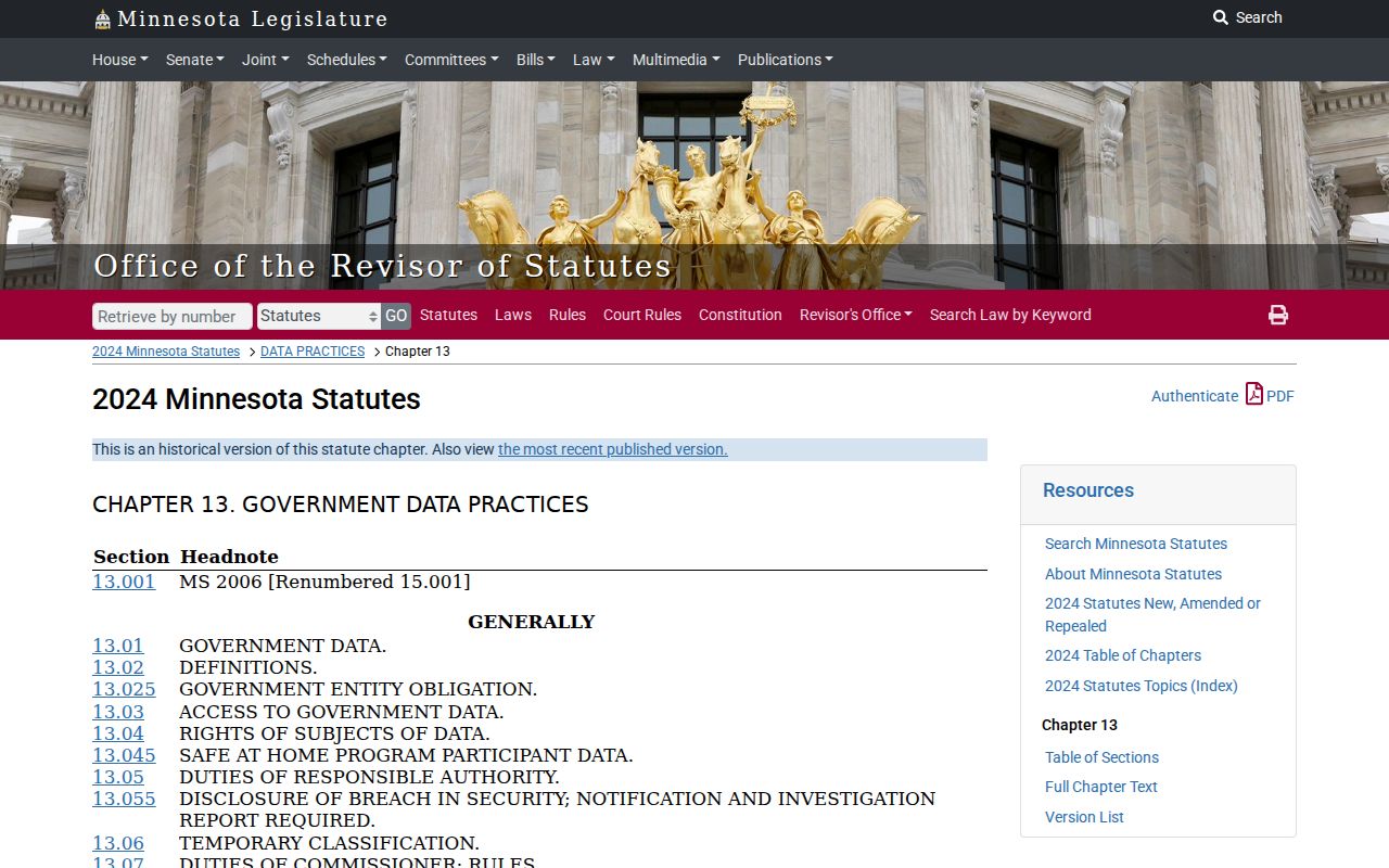 Lakeville residents directory Minnesota Government Data Practices Act source